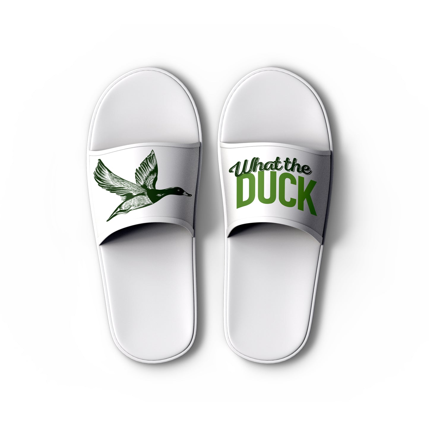 Badelatschen „What the Duck“