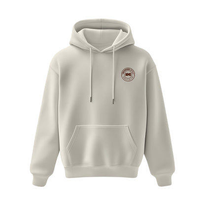 Premium-Unisex-Hoodie „What the Duck“ Mit Rückenprint und Logo-Stick vorne