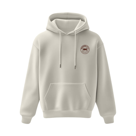 Premium-Unisex-Hoodie „Oh my deer“ Mit Rückenprint und Logo-Stick vorne