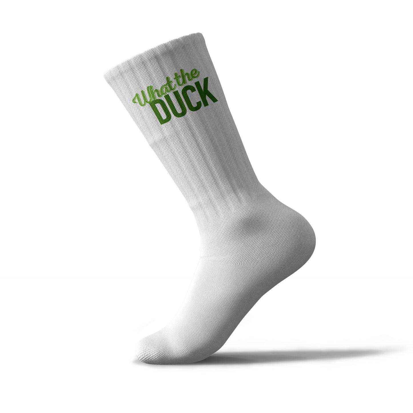 Sportsocken „What the Duck“