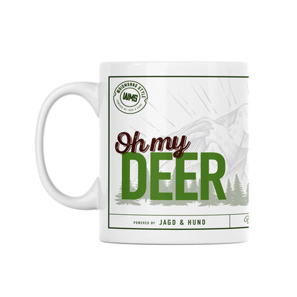 Tasse Weiß "Oh my Deer"