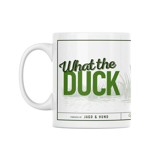 Tasse Weiß "What the Duck"