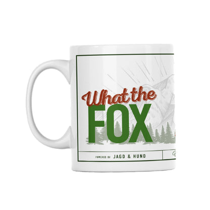 Tasse Weiß "What the Fox"