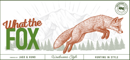 Tasse Weiß "What the Fox"