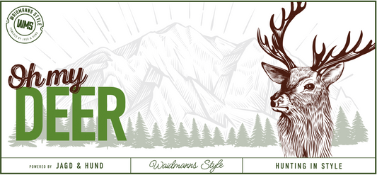 Tasse Weiß "Oh my Deer"